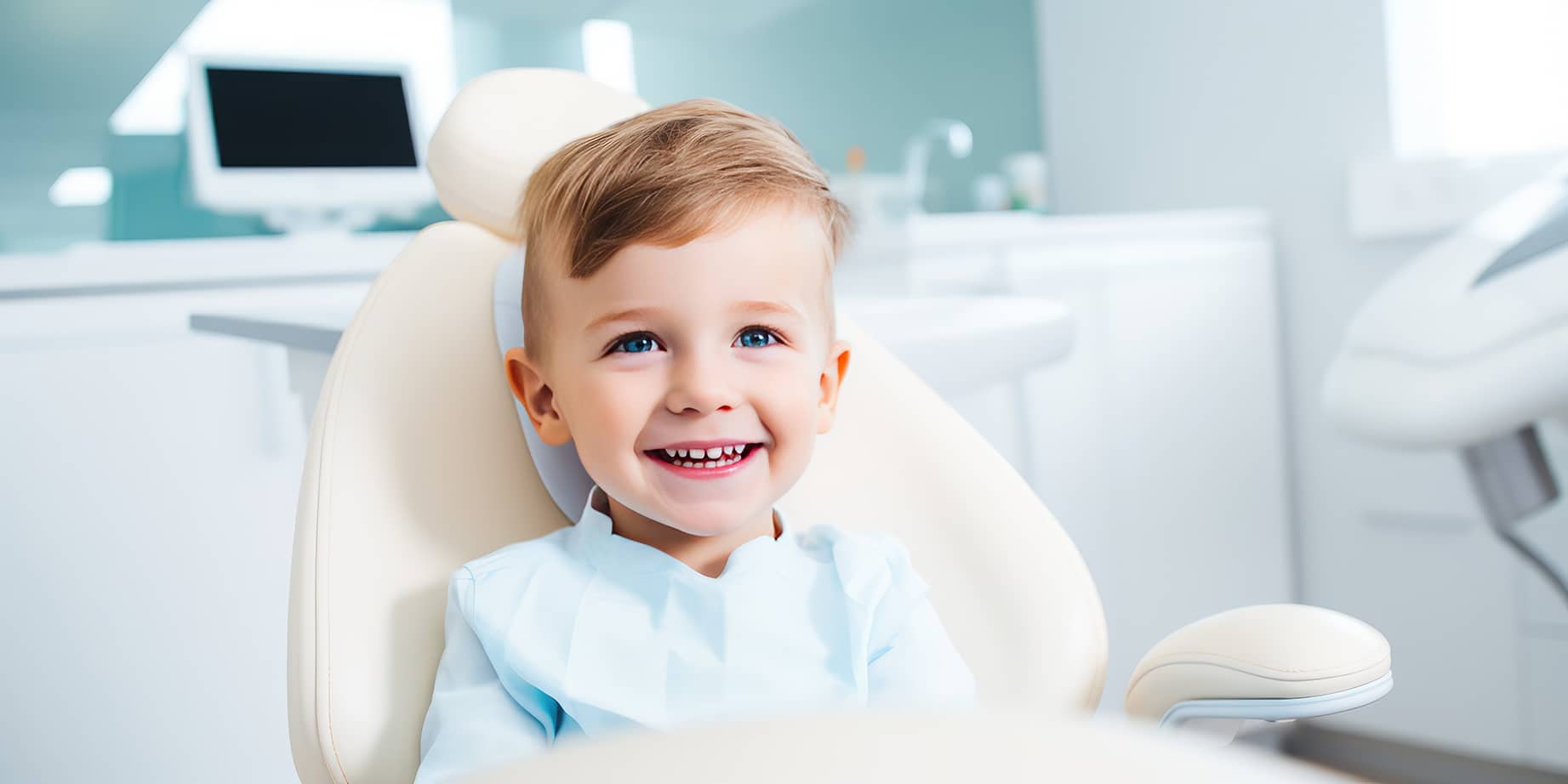 little boy at longpoint dental in franklin tn